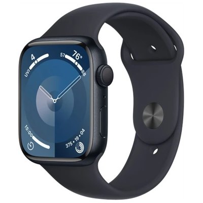 Apple Watch Series 9 41mm Aluminum Case Rubber Sport Band GPS +‎‎ Cellular DCS אפל